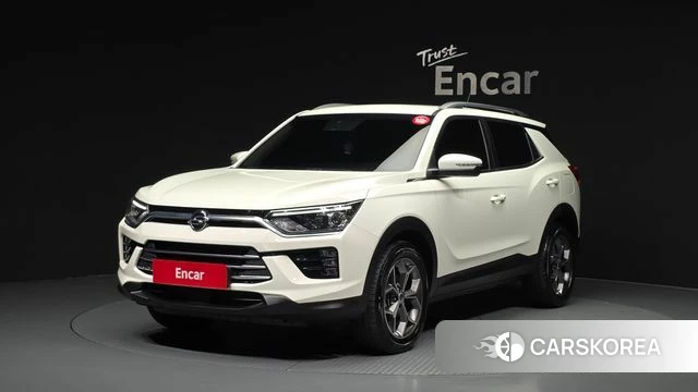 Ssangyong Beautiful Korando 2021 Белый из Кореи
