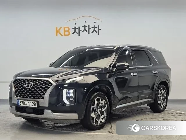 Hyundai Palisade 2021 Синий из Кореи