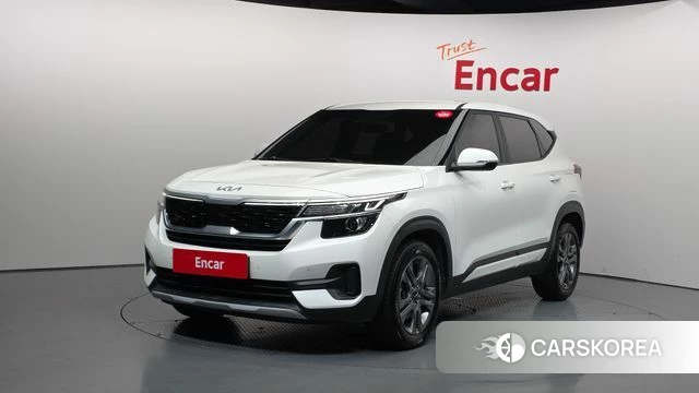 Kia Seltos 2021 Белый из Кореи