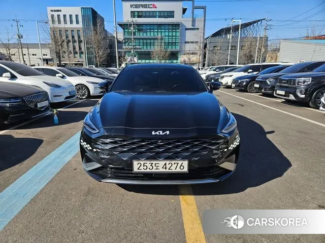 Kia K8 Hybrid 2024 Черный из Кореи
