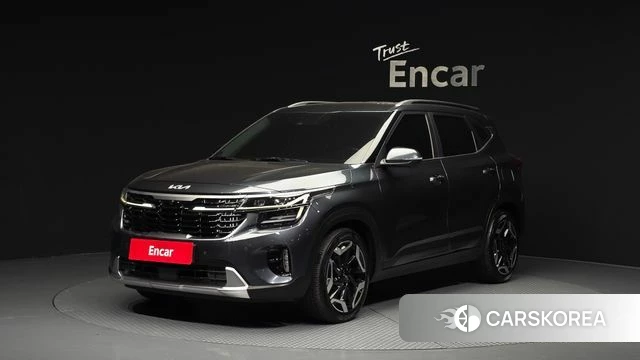 Kia The New Seltos 2022 Серый из Кореи