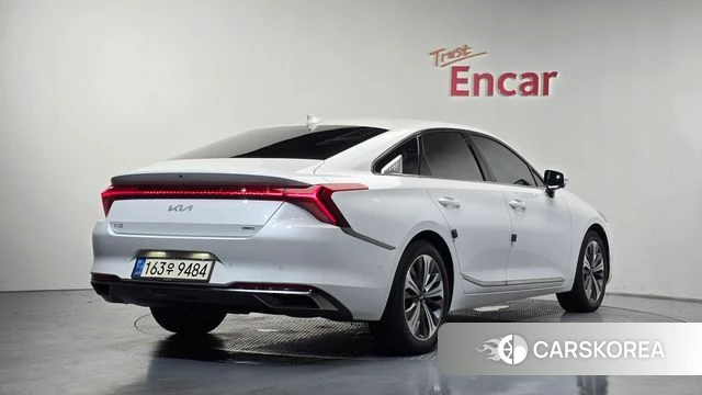 Kia K8 Hybrid 2022 Белый из Кореи