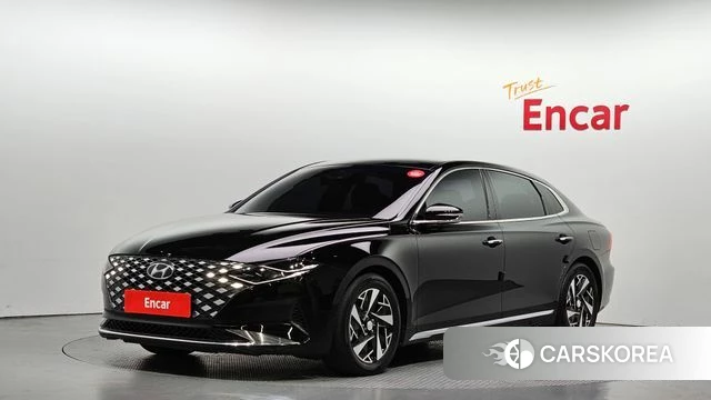 Hyundai The New Grandeur IG Hybrid 2020 Черный из Кореи