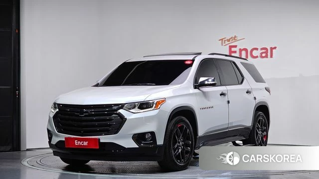 Chevrolet (GM Daewoo) Traverse 2021 Белый из Кореи
