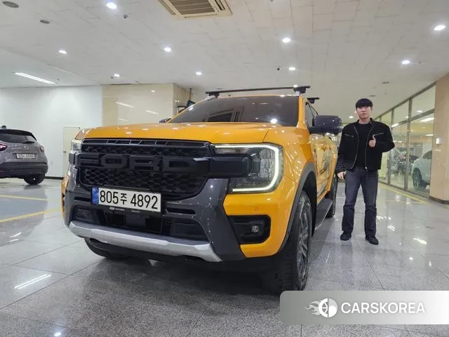 Ford Ranger 4th Generation 2023 Желтый из Кореи