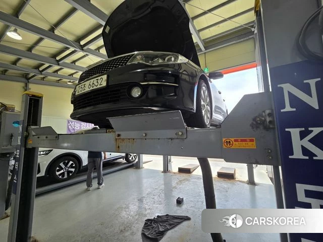 Kia K5 second generation 2018 Синий из Кореи