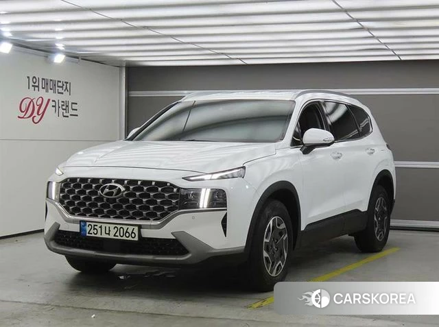 Hyundai The New Santa Fe 2021 Белый из Кореи