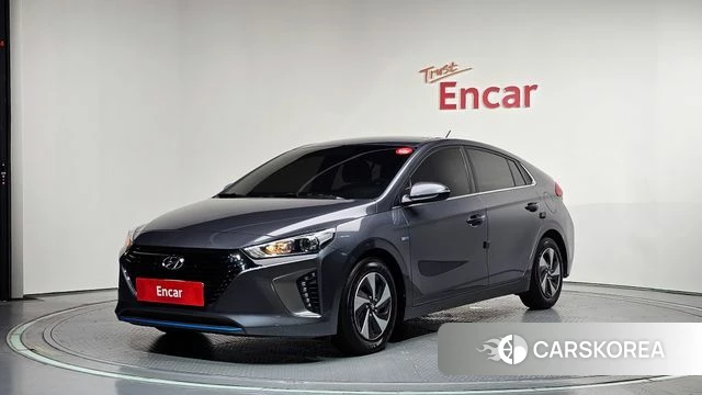 Hyundai Ionic Hybrid 2018 Серый из Кореи