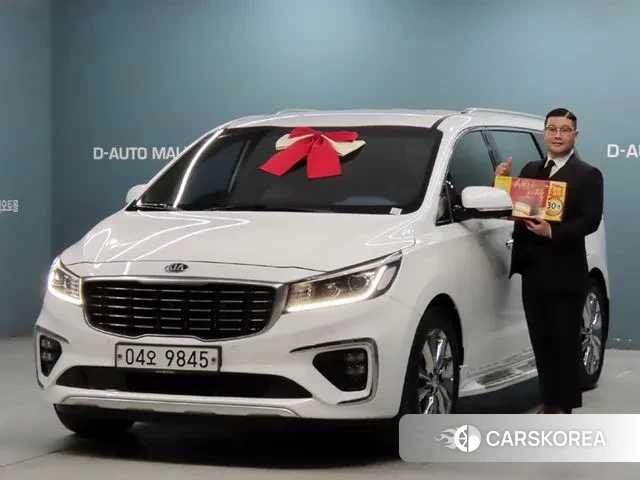 Kia The New Carnival 2019 Белый из Кореи