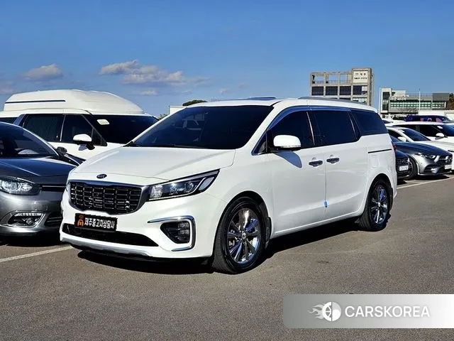 Kia The New Carnival 2019 Белый из Кореи