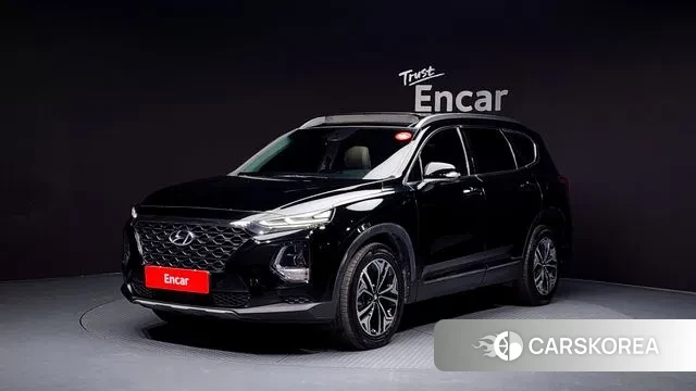 Hyundai Santa Fe TM 2019 Черный из Кореи