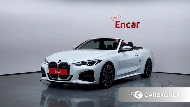 BMW 4 Series (G22) 2023 Белый из Кореи