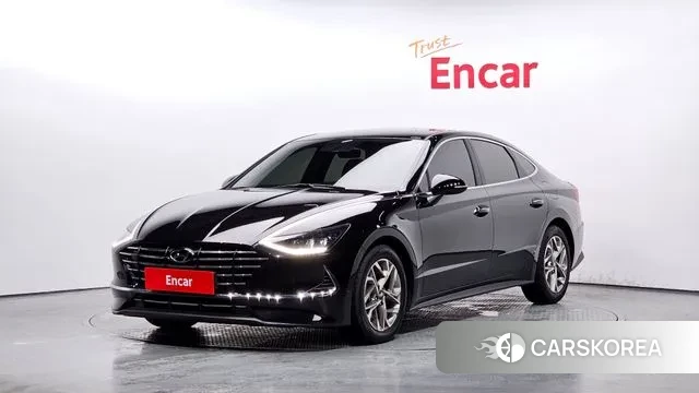 Hyundai Sonata (DN8) 2021 Черный из Кореи