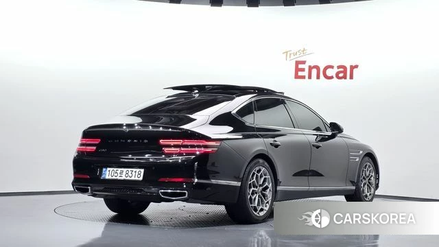 Genesis G80 (RG3) 2021 Черный из Кореи
