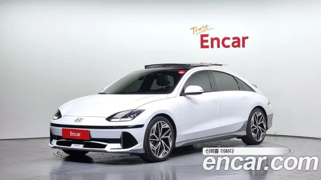 Hyundai Ionic 6 2022 Белый из Кореи