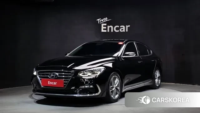Hyundai Grandeur IG 2018 Черный из Кореи