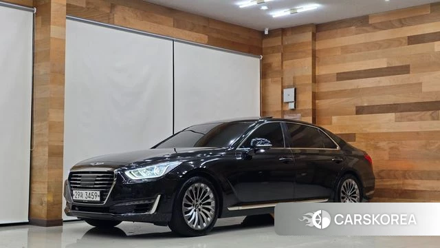 Genesis EQ900 2018 Черный из Кореи