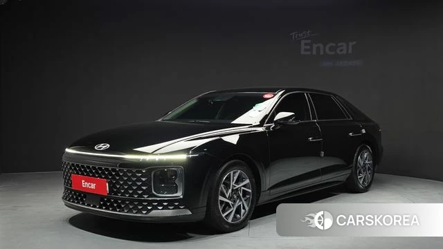 Hyundai Grandeur (GN7) 2023 Черный из Кореи