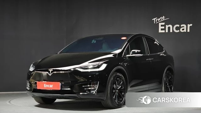 Tesla Model X 2020 Черный из Кореи