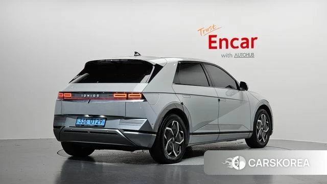 Hyundai Ionic 5 2021 Серебристо-серый из Кореи