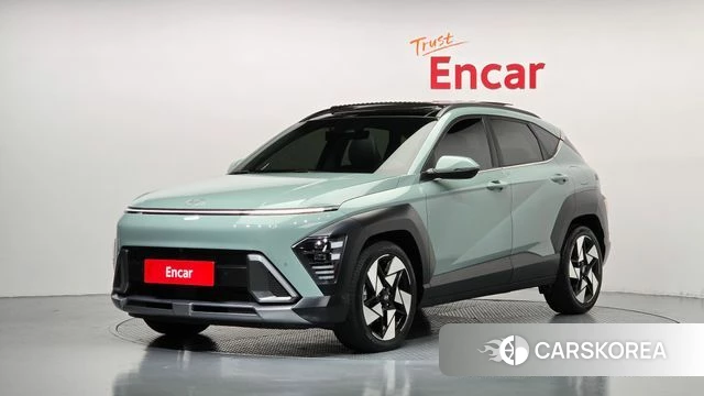 Hyundai Kona (SX2) 2023 Синий нефрит из Кореи