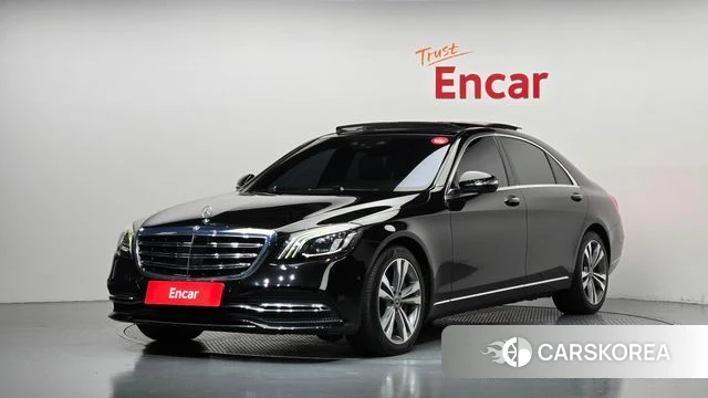 Mercedes-Benz S-Class W222 2018 Черный из Кореи