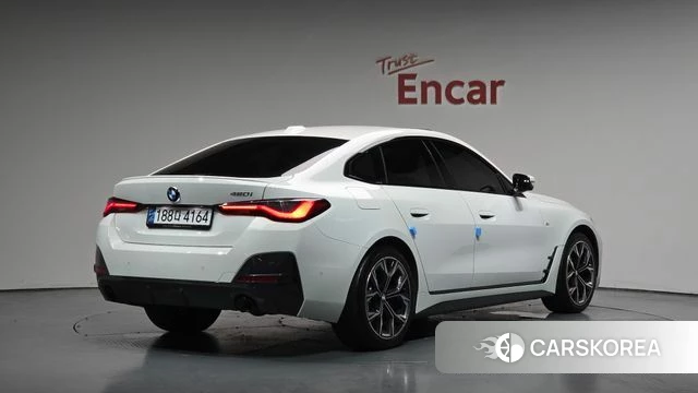 BMW 4 Series (G22) 2024 Белый из Кореи