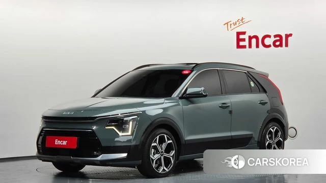 Kia Di Ol Nu Niro 2022 Зеленый из Кореи