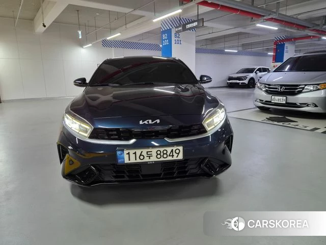 Kia The New K3 2nd generation 2021 Синий из Кореи