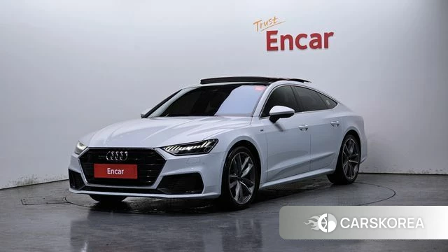 Audi A7 (4K) 2020 Белый из Кореи