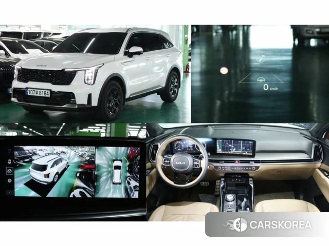 Kia The New Sorento 4th Generation 2024 Белый из Кореи