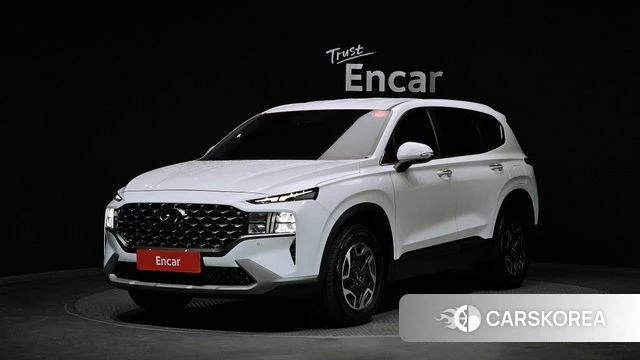 Hyundai The New Santa Fe 2022 Белый из Кореи