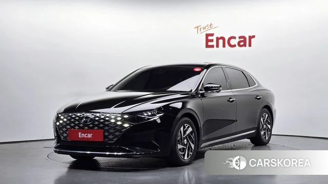 Hyundai The New Grandeur IG Hybrid 2022 Черный из Кореи