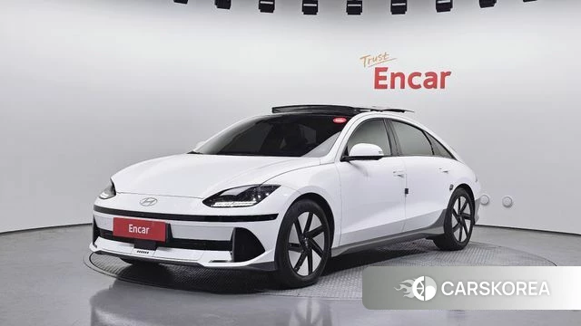 Hyundai Ionic 6 2022 Белый из Кореи