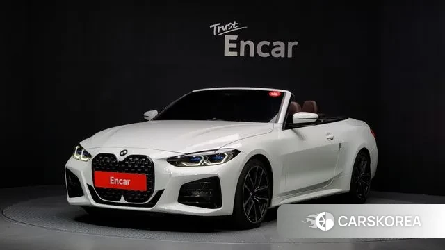 BMW 4 Series (G22) 2023 Белый из Кореи