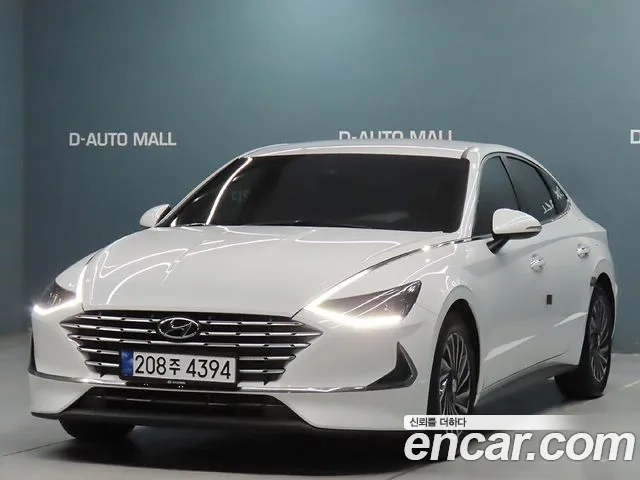 Hyundai Sonata Hybrid (DN8) 2021 Белый из Кореи