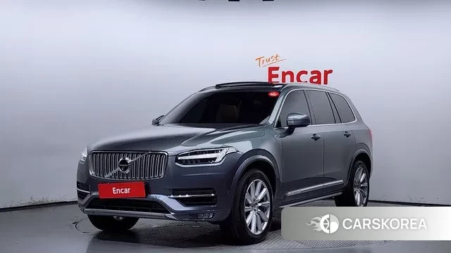 Volvo XC90 second Generation 2018 Серый из Кореи