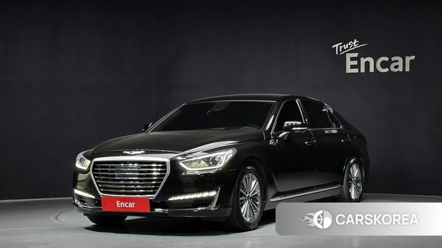 Genesis EQ900 2018 Черный из Кореи