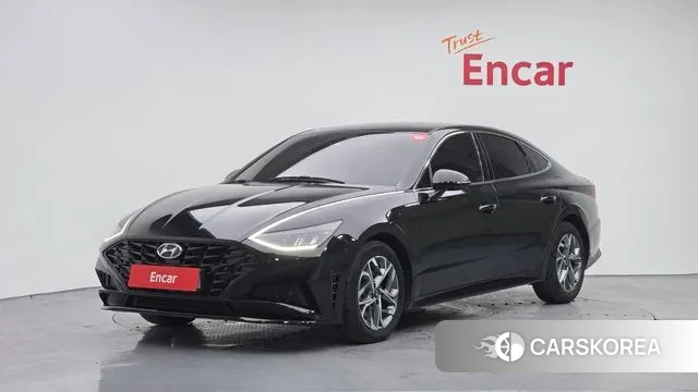 Hyundai Sonata (DN8) 2022 Черный из Кореи