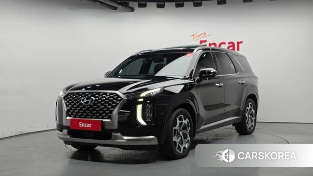 Hyundai Palisade 2022 Черный из Кореи