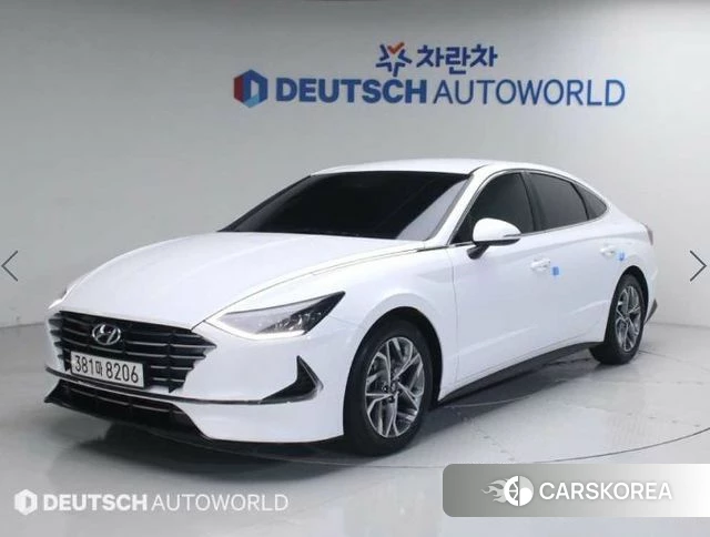Hyundai Sonata (DN8) 2022 Белый из Кореи