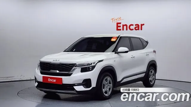 Kia Seltos 2022 Белый из Кореи