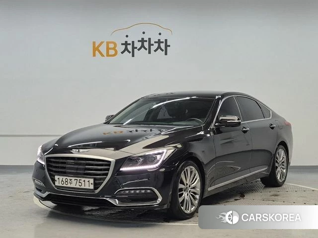 Genesis G80 2018 Черный из Кореи