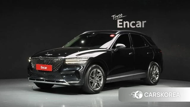 Genesis GV70 2021 Черный из Кореи