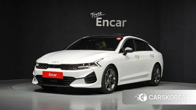 Kia K5 3rd generation 2022 Белый из Кореи