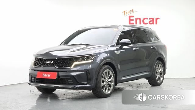Kia Sorento 4th Generation 2022 Небесно-голубой из Кореи