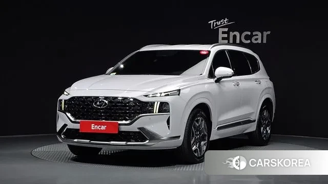 Hyundai The New Santa Fe 2022 Белый из Кореи
