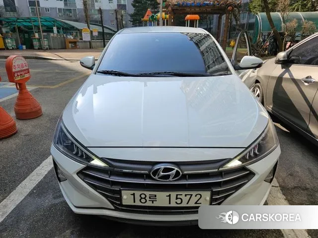 Hyundai The New Avante AD 2019 Белый из Кореи