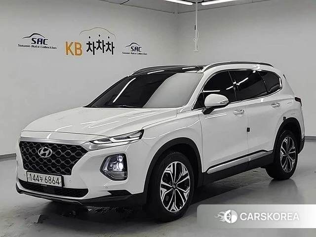 Hyundai Santa Fe TM 2019 Белый из Кореи