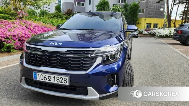 Kia The New Seltos 2023 Синий из Кореи